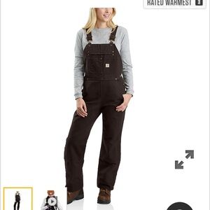 Carhartt Women's Dark Brown Jumpsuit